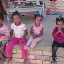 Children in the kindergarten