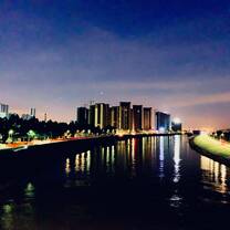 Cycling along the rivers of Foshan