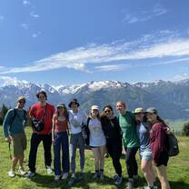 Hiking in the alps!