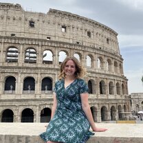 At the Colosseum in Rome! ❤️