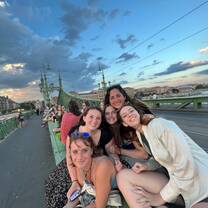 Chilling on the liberty bridge