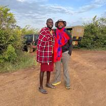 Chillin at the Masa Mara