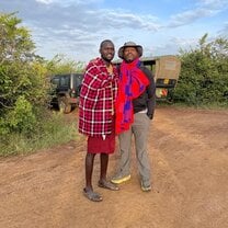 Chillin at the Masa Mara