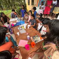 Amazing afternoons at the girls orphanage! 