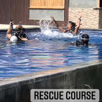 Rescue Diving Course during the project