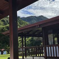 View from the bungalows