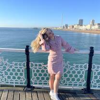 Love walking along the Brighton Pier
