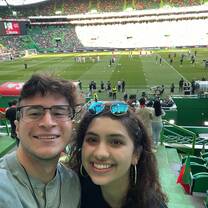Portugal vs. Switzerland (we saw Cristiano Ronaldo!!)