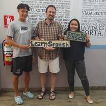 Our two person class and instructor 