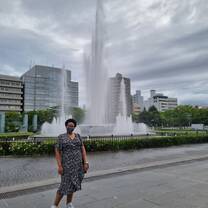 At Hiroshima Memorial Museum 