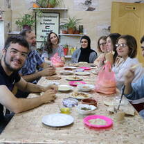 Breakfast at the center