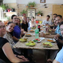 Dinner at the centre