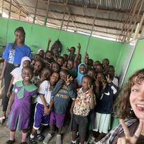 My class at the Savior Children Foundation’s school.