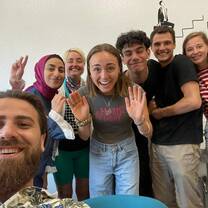 The amazing people at the center