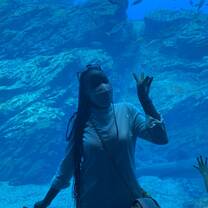 First visit to the Aquarium!😍