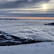 Morning view from Cerro Catedral, Bariloche