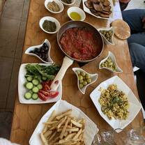 Palestinian Breakfast with my host family