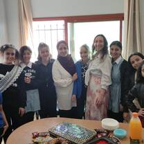 Me with my English students 