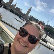 The Thames river and Big Ben!