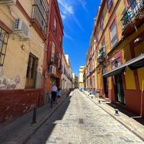 Cozy cobblestone streets of Sevilla