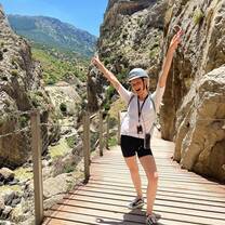 Making friends from all over the world while hiking El Camino del Rey