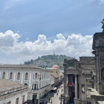 Historic center in Quito