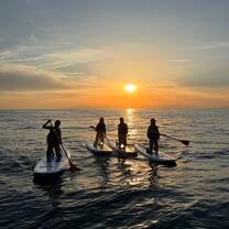 Paddleboard your with friends after class <3