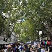 A street feria or market held each Sunday. Ferias are held throughout all of Montevideo and are a great way to find inexpensive produce and clothing. 