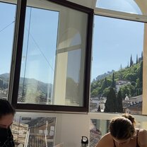 Our study space with IES Abroad!