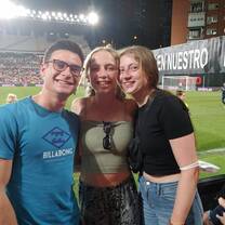 I attended a Rayo Vallecano home game at the end of their season.