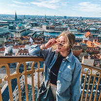 The Church of Our Saviour spiral stairs - Copenhagen, Denmark 