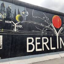 Picture from East Side Gallery in Berlin