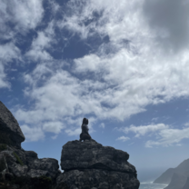 The views from hiking Chapman's Peak in Cape Town.