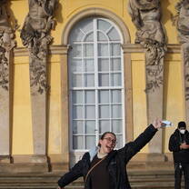 Me in front of Sanssouci Palace