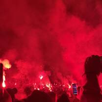 Pregame for the Aletico vs Manchester United soccer game!