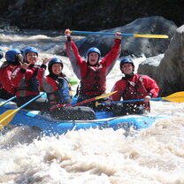 Whitewater rafting in the Andes!