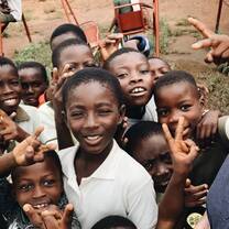 The kids and I taking selfies after school!!