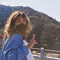 Student on excursion in Cinque Terre- paid for by Verto Education!