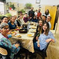 Dinner at the center