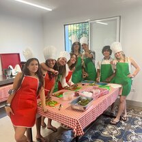 Making paella in Malaga!!