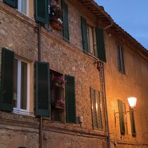 one of the pretty streets on my way home from my sunset walk