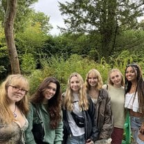 Some friends and I in Paris at Monet's Giverny!