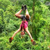Zip lining in Costa Rica!