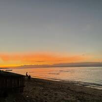 Sunsets from the dive shop 