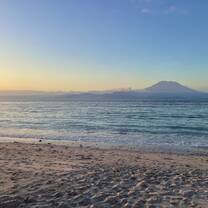 View from the dive shop 