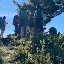Viewpoint on our 3 day hike to Lake Atitlan