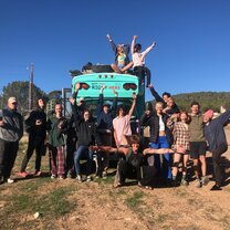 All of us before leaving Paonia and heading on the road.