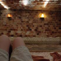 Relaxing at a Jjilbang (korean spa)