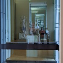 The city museum with friends