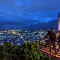 Dinner on my last night with my family